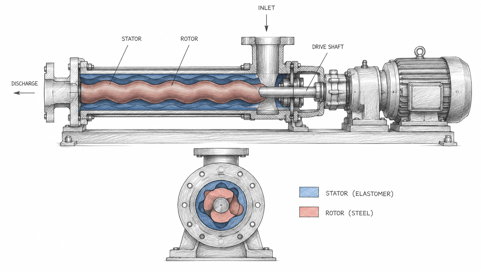 OEM-grade replacement rotor and stator